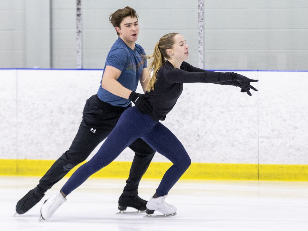 Londoners Layla Veillon and Alexander Brandys have forged a long and comfortable skating alliance