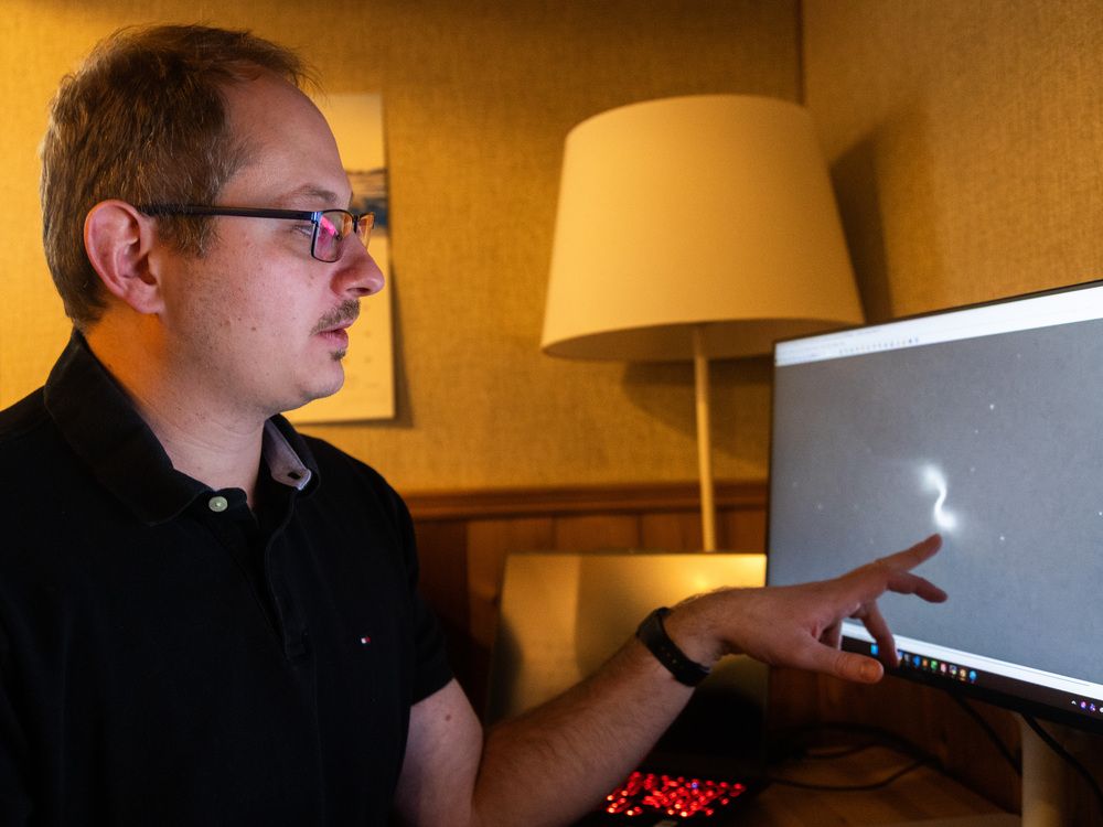 The display was illuminated across Ontario, with people from Lambeth to Kingston posting on social media that they had seen it.