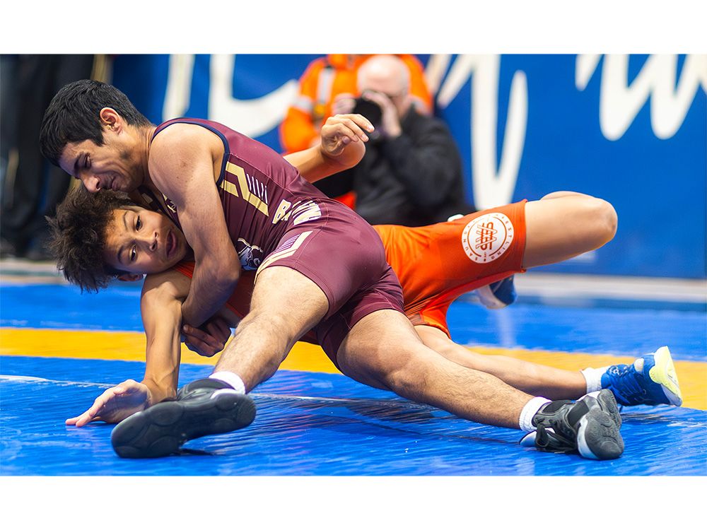 Athletes from London high schools Banting, Saunders, Medway and Beal competed at a wrestling meet hosted at Beal on Thursday.