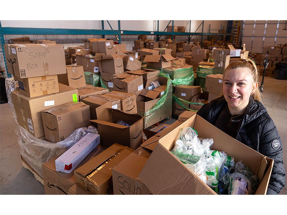 A charity that redistributes unsold food from retailers to those in need is opening a new warehouse in London thanks to a $250,000 donation.