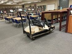 more than 10,000 books at Beal destroyed