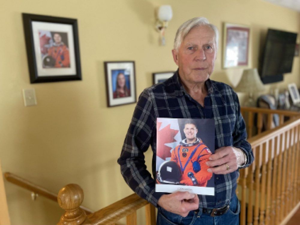 For his parents, Nancy and Gary Hansen, their boy's rise from a small town to outer space is still almost too incredible to believe.