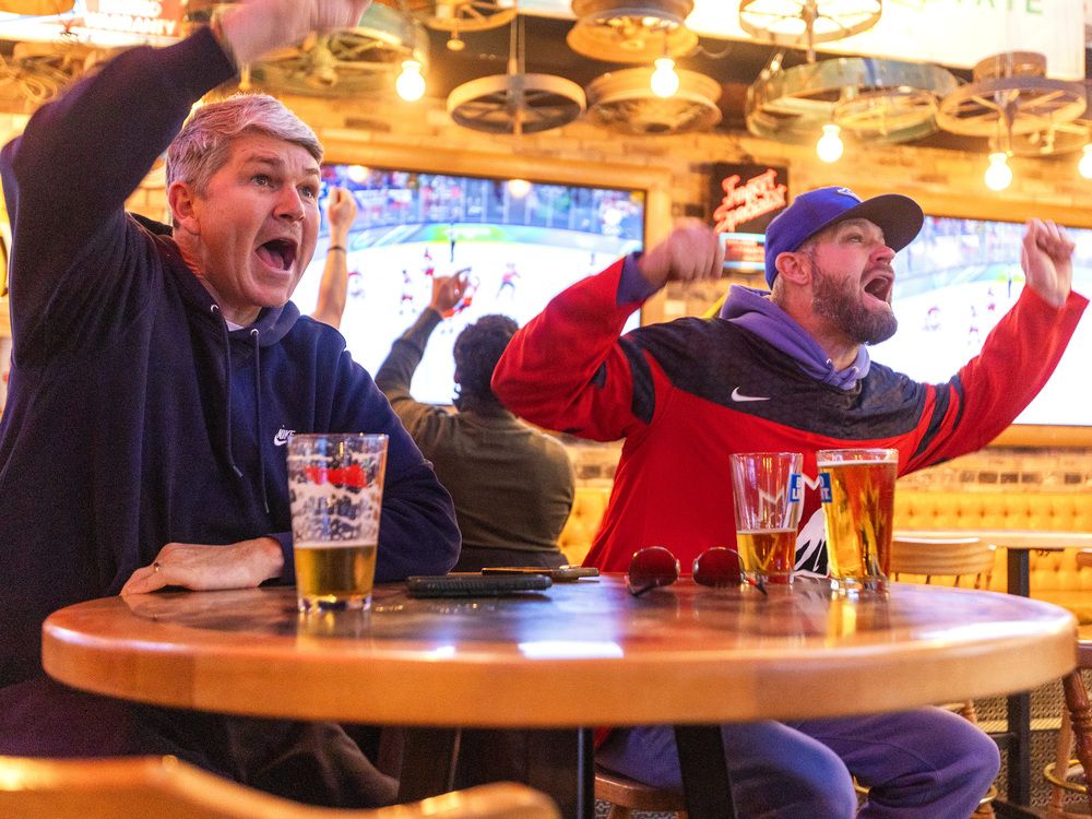 Londoner Nick Suzuki scored late to tie the win-or-else game against Czechia before Knights alum Mitch Marner won it in overtime.