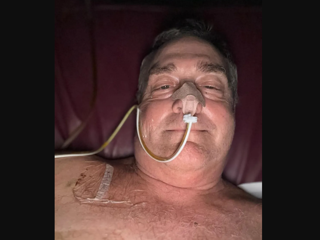 Trucker recalls fight to survive snowy crash that cost him his leg