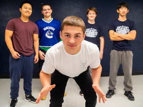 Parker Zimmerman of London's Oakridge secondary school