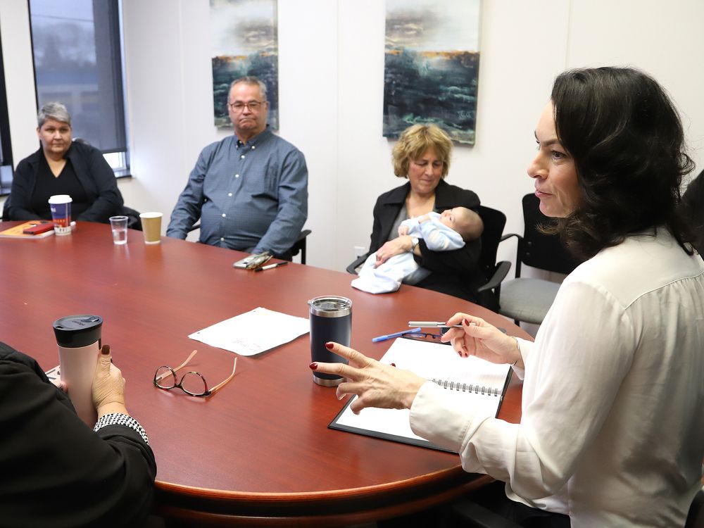 roundtable discussion with federal NDP leadership candidate Heather McPherson