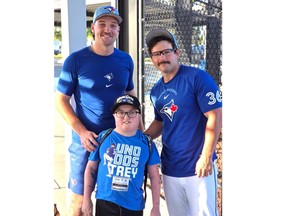 Superfan, 17, with weeks to live gets VIP time with Toronto Blue Jays stars Superfan, 17, with weeks to live gets VIP time with Toronto Blue Jays stars