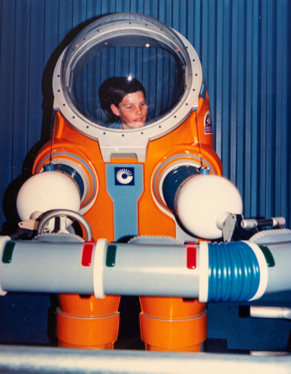  Jeremy Hansen at the age of 11 in a spacesuit. Photograph handout by Gary and Nancy Hansen.