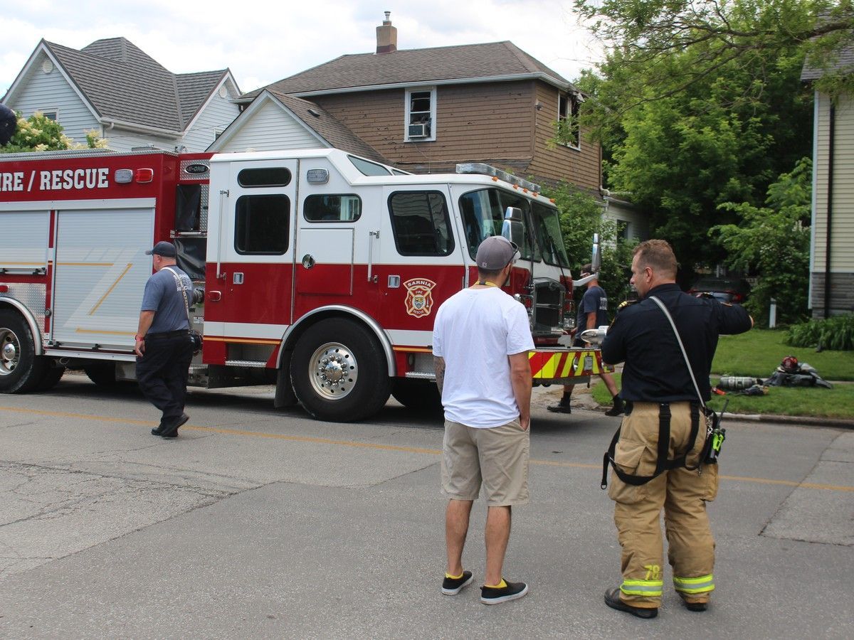 Michele Dionne said Saturday she was thankful for her neighbours on Davis Street.