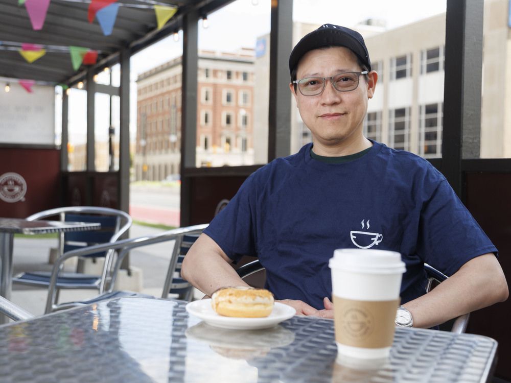 Gabriel Limgenco, owner of the Happiness Cafe