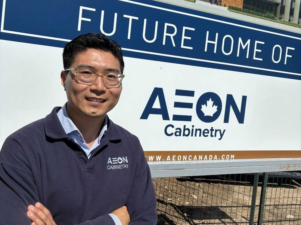 Jason Zang, owner of Aeon Cabinetry