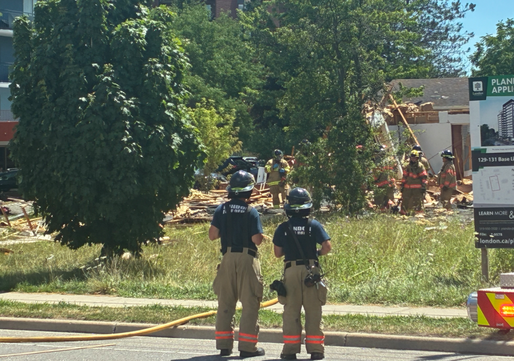 Emergency crews respond to house explosion