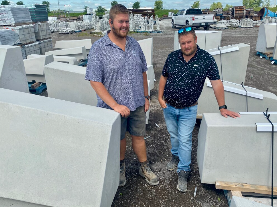 Ed’s Concrete in Stratford is a small, local example of how tariffs and international trade disputes hit home.