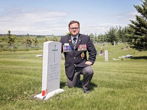 Comrade Kyle Scott, a service officer with Branch #44 in Whitecourt has been working for the past few years to give fallen soldiers burried in unmarked graves the recognition they deserve.
Brigette Moore