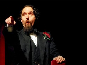 John D. Huston features in A Christmas Carol which is being presented at The Refinery in Saskatoon from Dec. 2 to 4. A live streamed show will take place on Dec. 4. Handout photo