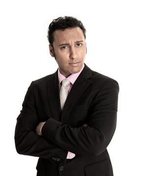 Aasif Mandvi from The Daily Show. Courtesy The Comedy Network.