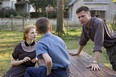 Jessica Chastain and Brad Pitt play a married couple in The Tree of Life. Photo courtesy Fox Searchlight.
