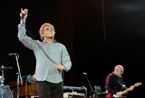 Photo of Pete Townshend and Roger Daltrey taken at London's Hammersmith Apollo on Jan. 13, 2011 by Gareth Cattermole Getty Images.