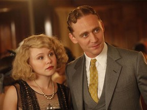 Alison Pill and Tom Hiddleston as Zelda and F. Scott Fitzgerald, courtesy Sony Classics.