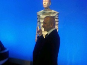 Jean Paul Gaultier at the MMFA Monday night at VVIP party.