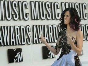 Photo of Katy Perry at the MTV Video Music Awards by Robyn Beck/ Getty Images