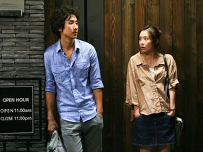 Lee Seon-kyun (left) and Choi Kang-hee in Korean romantic comedy Petty Romance, being shown at 2011 Fantasia Film Festival . Photo courtesy Fantasia Film Festival.