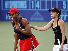 Serena and Hingis