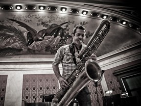 Photo of Colin Stetson by Keith Klenowski