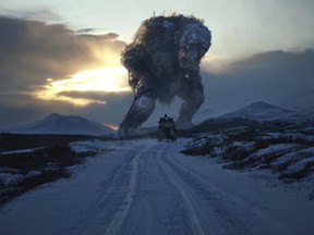 Image from Norwegian movie The Troll Hunter, being shown at Montreal's Fantasia Film Festival. Courtesy Magnolia Pictures.
