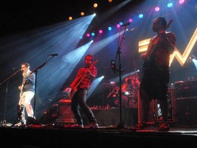 Weezer performs at the Bell Centre, Sunday,July 3, 2011. Photo: Robert Galbraith, The Gazette.