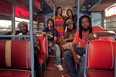 Bob Marley's old band The Wailers - featuring legendary (on far left) original Wailers bass player Family Man Barrett as well as Drummer Zeb of Aswad - headline Montreal's Corona Theatre on November 18 (Photo by William Richards, courtesy Greenland Productions)