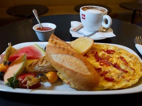 MONTREAL, QUE.: JANUARY 12, 2011--The breakfast at Vasco de Gamma in Montreal, Wednesday January 12, 2011.  (Allen McInnis/THE GAZETTE)