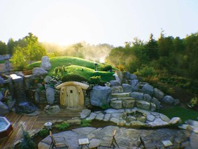 Spa Le Refuge in MorinÂ¤ Heights is a Nordic spa with special architectural features for its sauna that make it look like something out of Lord of the Rings. For Urban Expressions magazine supplement, fall 2010 story by David Johnston. Photo courtesy of Spa Le Refuge.   ( HANDOUT)     (SUP)