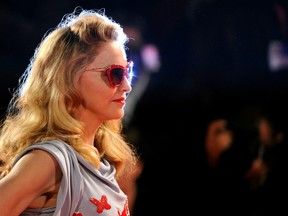 VENICE, ITALY - SEPTEMBER 01:  Director/Writer Madonna attends the "W.E." premiere at the Palazzo Del Cinema during the 68th Venice Film Festival on September 1, 2011 in Venice, Italy.  (Photo by Gareth Cattermole/Getty Images)