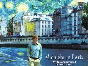 Woody Allen's Midnight in Paris is nominated for Best Picture, Directing, Original Screenplay, and Art Direction