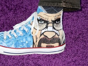 Actor Bryan Cranston's shoes, at the 2012 Film Independent Spirit Awards on February 25, 2012 in Santa Monica, California.  (Frazer Harrison/Getty Images)