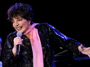 Liza Minnelli at the Montreux Jazz Festival July 15, 2011. Photo by Fabrice Coffrini/ Getty Images