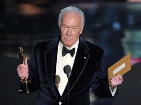 Actor Christopher Plummer accepts the Best Supporting Actor Award for 'Beginners' onstage during the 84th Annual Academy Awards  on February 26, 2012 in Hollywood, California.  (Kevin Winter/Getty Images)