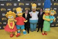 Whoa! Talk about larger than life! Matt Groening, (L) creator/executive producer, and executive producer Al Jean attend FOX's The Simpsons500th Episode Celebration at the Hollywood Roosevelt Hotel on February 13, 2012 in Hollywood, California.  (Frederick M. Brown/Getty Images)