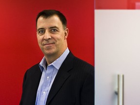 OCTOBER 24, 2011-- Nicolas Darveau- Garneau, Managing Director of Google Quebec, poses for a photograph at the Google Quebec offices in downtown Montreal on Monday, October 24, 2011. (Dario Ayala/THE GAZETTE)