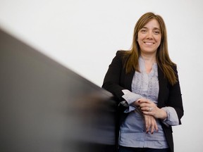 MONTREAL, QUE.: JANUARY 31, 2012-- Designer Martha Franco of Marth Franco Architecture & Design poses for a photograph at her design firm offices in Montreal on Tuesday, January 31, 2012. (Dario Ayala/THE GAZETTE)