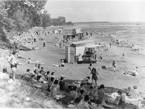 rocky beach 1934
