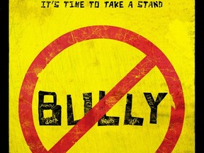 Movie poster for the documentary film Bully which opens in Montreal on April 13 (Photo courtesy The Weinstein Co.)