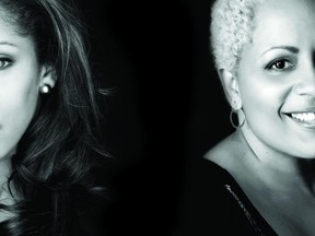 Marie-Alice Depestre and Kim Richardson co-headline the Black Divas concert at Montreal's historic Corona Theatre (2490 Notre Dame W.), May 11 at 8 PM. (All photos courtesy Vega Musique)