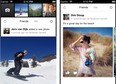 Screenshot of Facebook's new Camera app