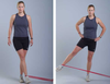 Standing hip abductor exercise