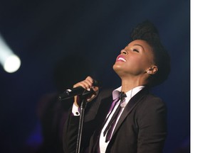 MONTREAL, QUE.: JUNE 27, 2012 --Janelle Monae performs in concert as part of the Montreal International Jazz Festival on Wednesday, June 27, 2012. (THE GAZETTE / Tijana Martin)