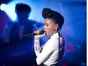 MONTREAL, QUE.: JUNE 27, 2012 --Janelle Monae performs in concert as part of the Montreal International Jazz Festival on Wednesday, June 27, 2012. (THE GAZETTE / Tijana Martin)