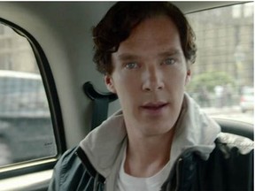 British actor Benedict Cumberbatch in a BBC video promoting the 2012 London Olympics.