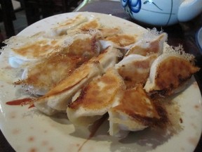 Mai Xiang Yuan Pan-fried Pork and Chinese Cabbage Dumplings (photo by Erika David)
